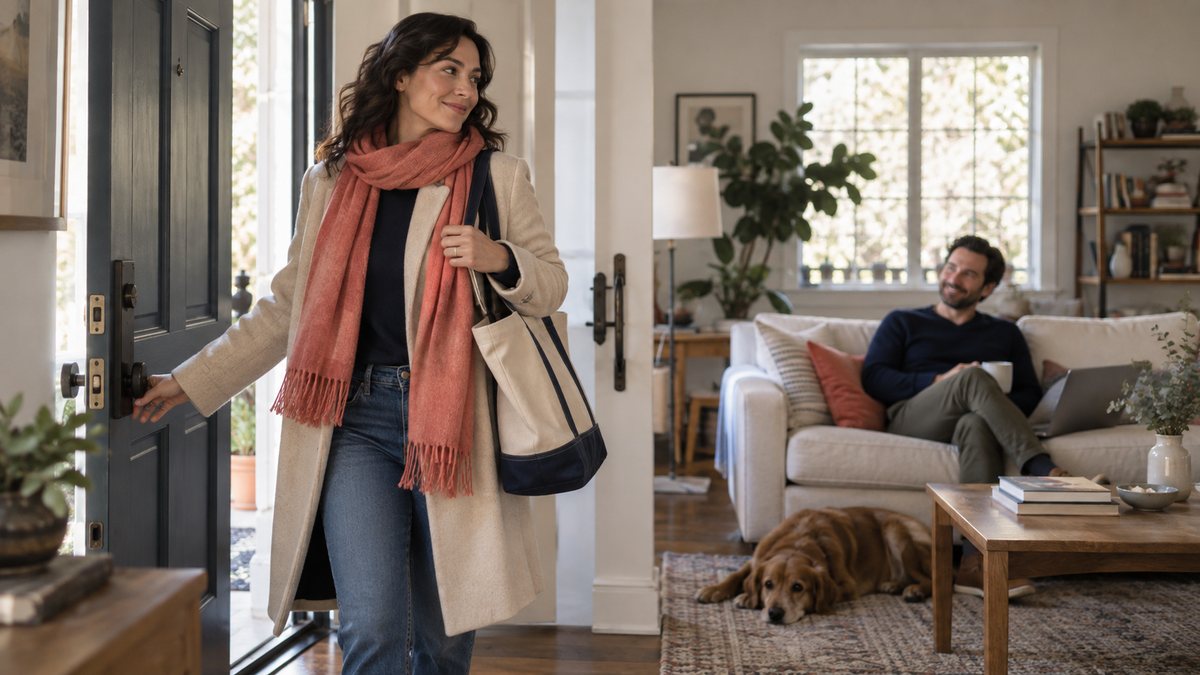 Woman maintaining her own life while rebuilding attraction